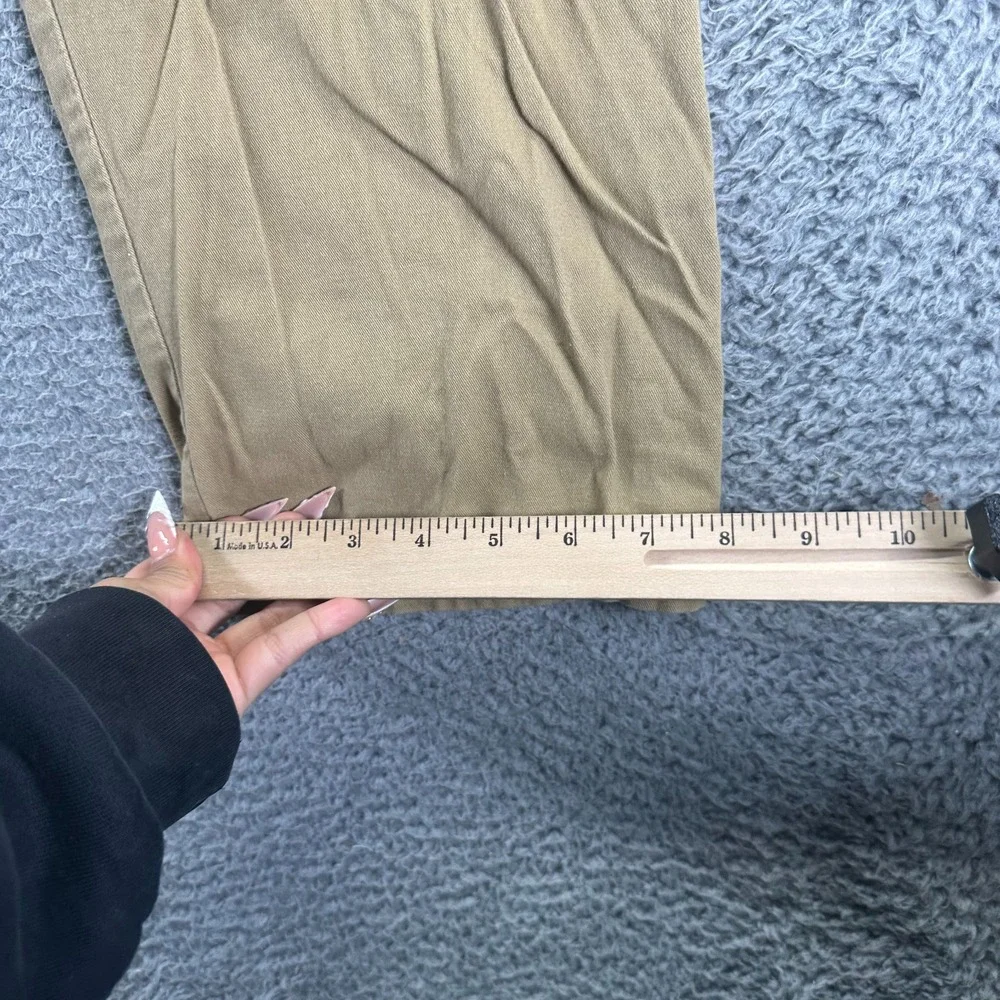 Wrangler Pant Mens 42x30 Brown Cotton Cargo Tapered Stretch‎ Workwear Utility